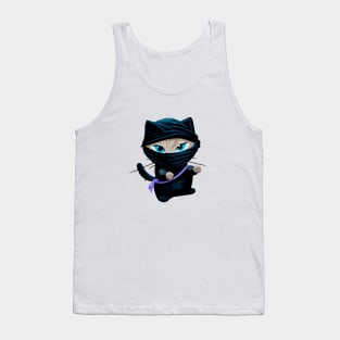 Ninja Kitten Tank Top